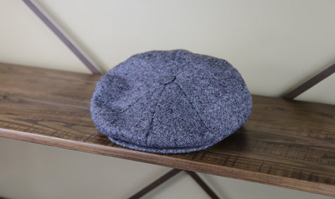 Grey Tweed Newsboy by New York Hat Co.